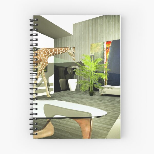 Item preview, Giraffe Coming through TV designed and sold by AnnoyedMouse.