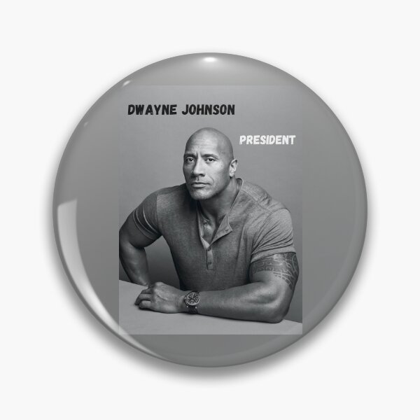Item preview, Dwayne Johnson President  designed and sold by Design-model.