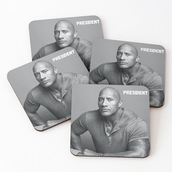 Item preview, Dwayne Johnson President  designed and sold by Design-model.