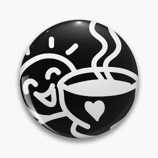 Artikelvorschau, Hot sweet lovely morning coffee cup. Coffee cup with love, warm morning coffee, funny kawaii style, smile and happy, for home, cafe, restaurant. entworfen und verkauft von RukkiZukkiArt.