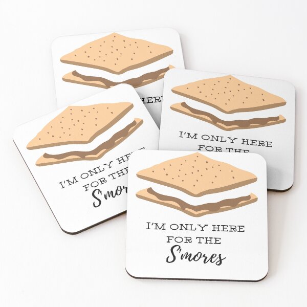 Item preview, I'm only here for the S'mores designed and sold by Awesomefamily.