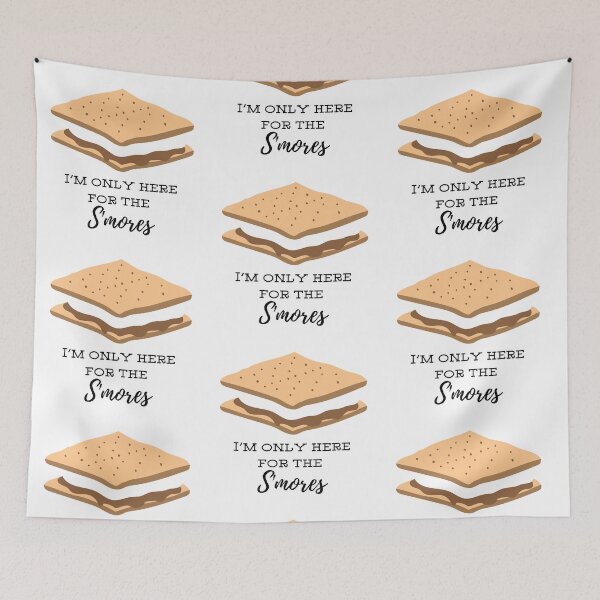 Item preview, I'm only here for the S'mores designed and sold by Awesomefamily.