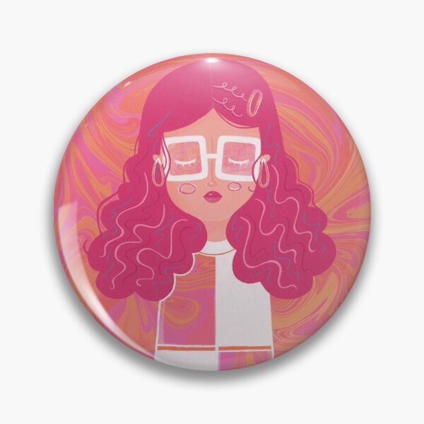 Item preview, Swirly Girly designed and sold by AsherMegan Illustration.