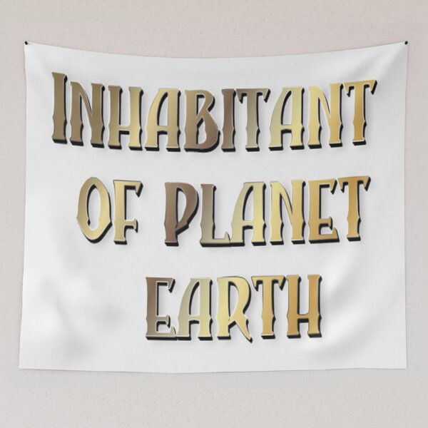 Item preview, Inhabitant of planet earth designed and sold by Tarsalla.