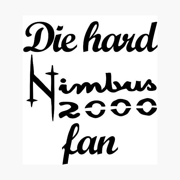 Aperçu de l'œuvre Die dur Nimbus 2000 fan créée et vendue par William Floyd.