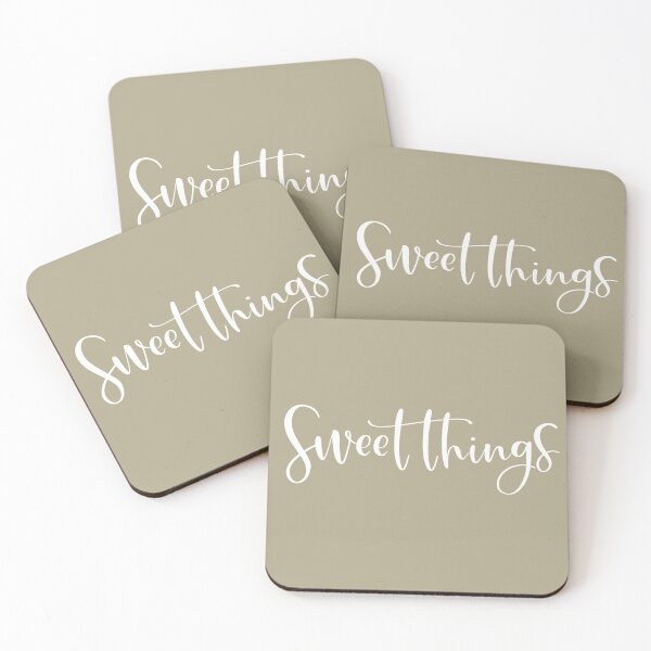 Item preview, Sweet Things, design in white designed and sold by cbycarolinam.