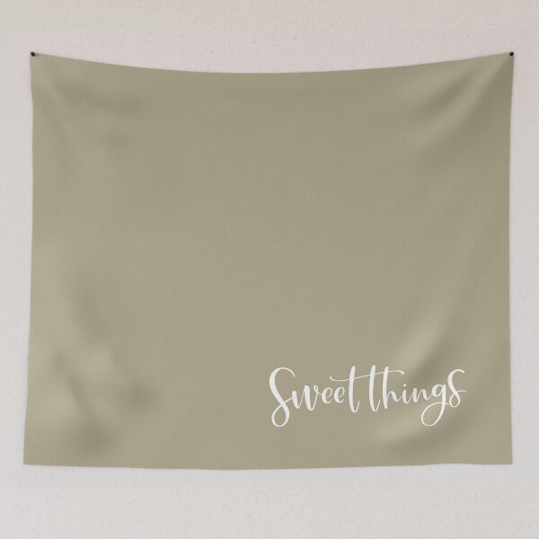Item preview, Sweet Things, design in white designed and sold by cbycarolinam.