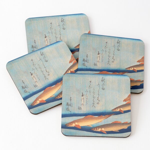 Item preview, River Trouts in Stream designed and sold by NicoNicoNEET.