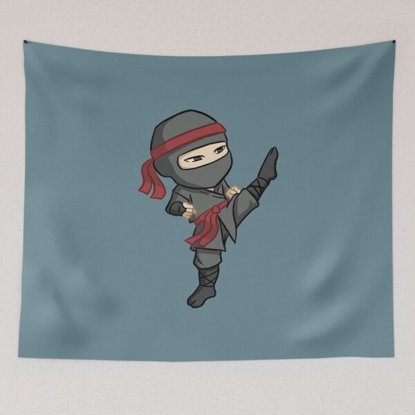 Item preview, Ninja Ninja Kick Chibi designed and sold by KimCaitlin.