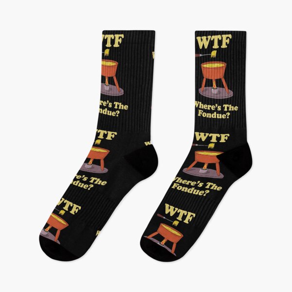 Item preview, WTF Where’s The Fondue? designed and sold by Dan66.