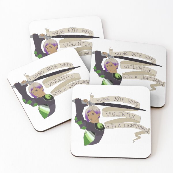Item preview, I Swing Both Ways ~ Sabine Wren Aromantic Pride designed and sold by HazelBlooms.