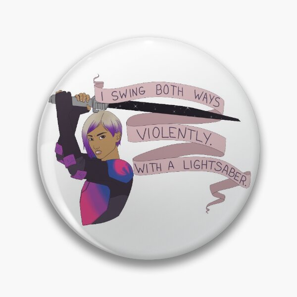 Item preview, I Swing Both Ways ~ Sabine Wren Bisexual Pride designed and sold by HazelBlooms.