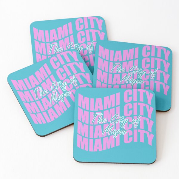 Item preview, Miami City the city of magic Pink designed and sold by DKABRW.