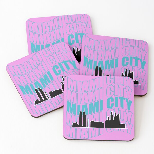 Item preview, Miami City silhouette Blue designed and sold by DKABRW.