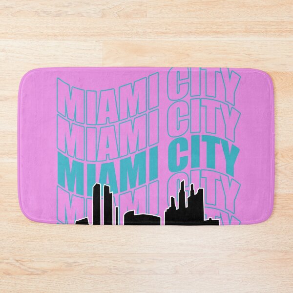 Item preview, Miami City silhouette Blue designed and sold by DKABRW.