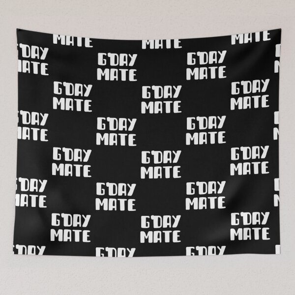 Item preview, Aussie Saying G'day Mate!  designed and sold by kindtoearth.