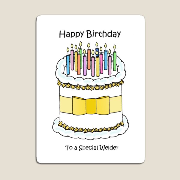 Carte de vœux for Sale avec l'œuvre « Joyeux anniversaire à belle fille  joli gâteau et bougies » de l'artiste KateTaylor