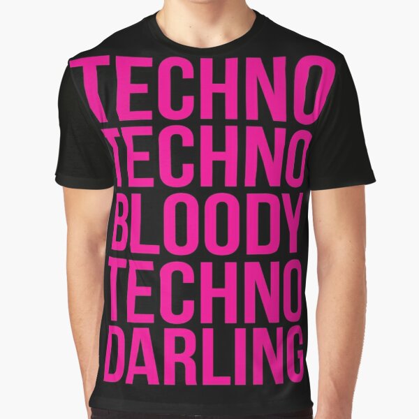 Absolutely Fabulous - Techno, Techno Graphic T-Shirt