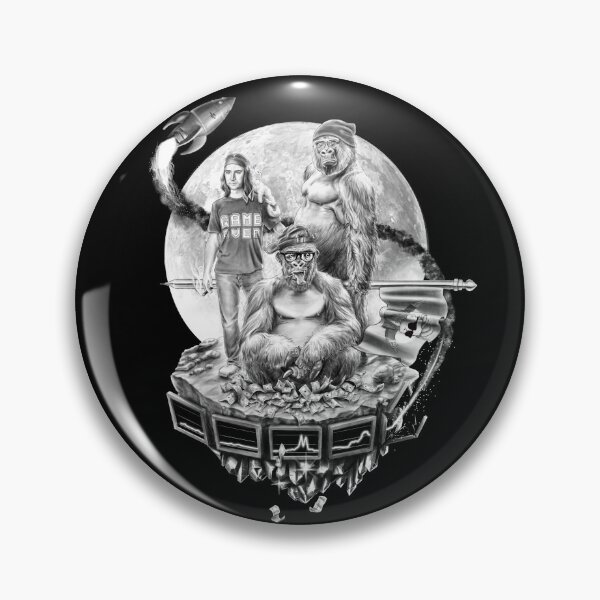 Item preview, We Like the Stock- Pencil Illustration (white on black version) designed and sold by Anicatattoos.