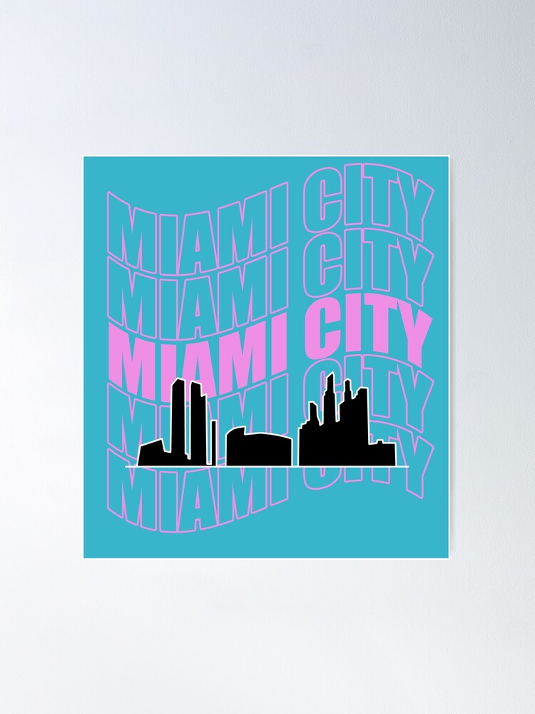 Miami City Poster