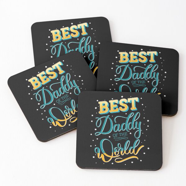 Item preview, Best Daddy of the World. Hand lettering. World's best dad. Retro style. designed and sold by Sandra Brezina.