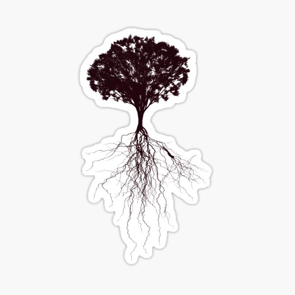 Item preview, Outline Tree of life Green - Tree Earth day 2021 - Earth day designs - tree of life hugger designed and sold by MinimalSketches.