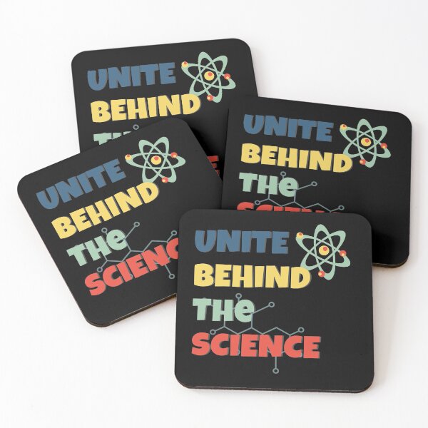 Item preview, Unite Behind The Science - Text designed and sold by BaldingSnail.