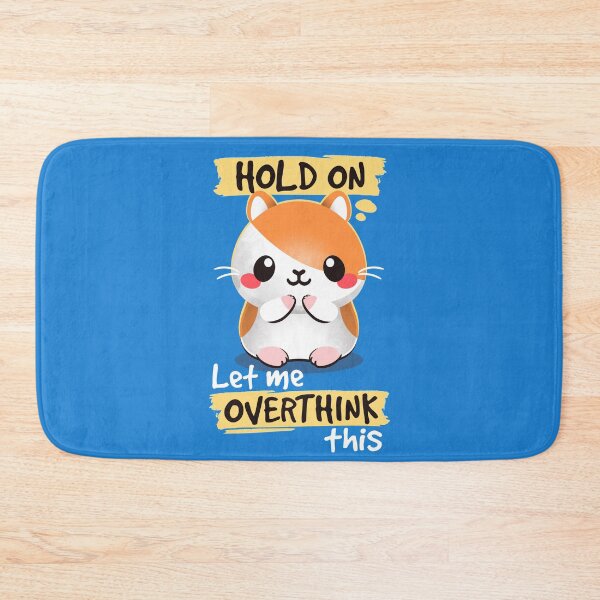 Item preview, Overthinker hamster designed and sold by NemiMakeit.