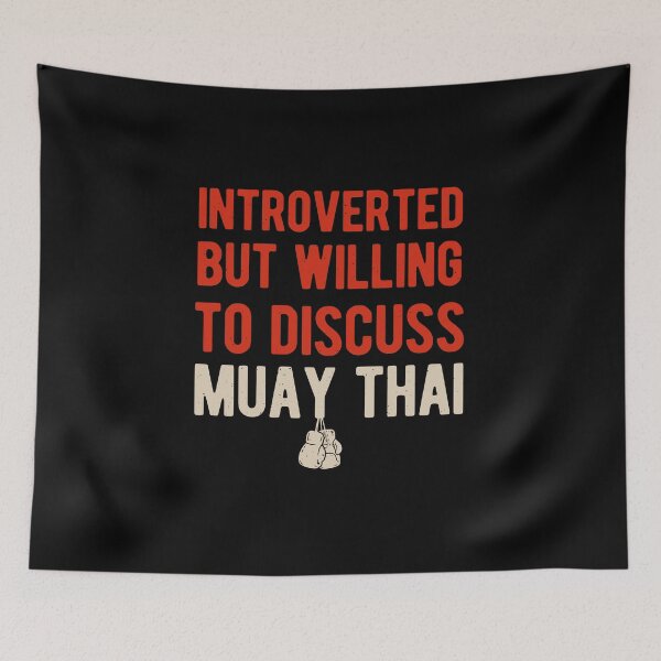 Item preview, Funny Muay Thai designed and sold by artworkbyrihen.