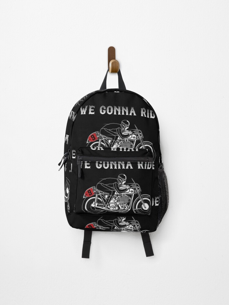 Thumbnail 1 of 3, Backpack, We Gonna Ride or What ? designed and sold by RomeoSketches.