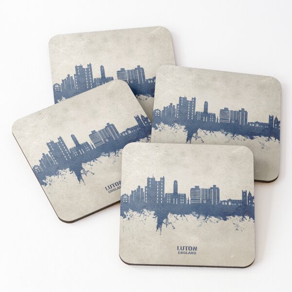 Item preview, Luton England Skyline designed and sold by ArtPrints.