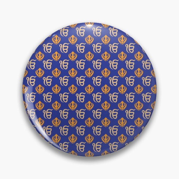 Item preview, Khanda and Ek Onkar -Sikh religious symbol and text (2 tone tight) designed and sold by Sarb Singh.
