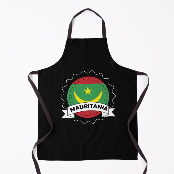 Item preview, Mauritania Emblem-Badge-Flag designed and sold by Gina-Driada.