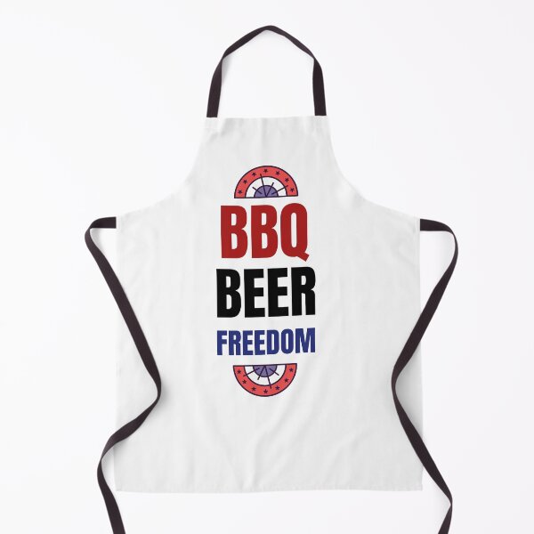 Item preview, BBQ BEER FREEDOM 4th of July  designed and sold by bosilvercat.
