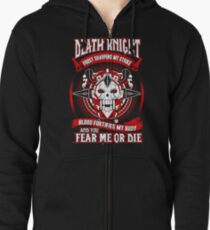 Death Knight Frost Sharpens My Strike - Wow Zipped Hoodie