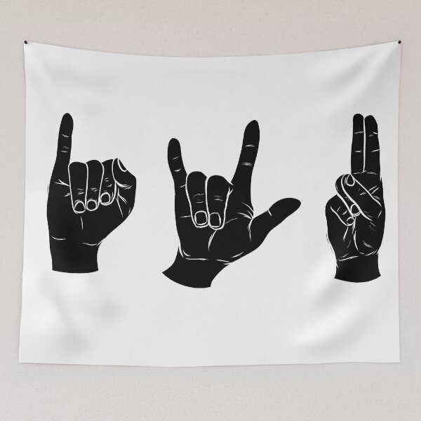 Item preview, I Love You - Hand Letters - ASL: I designed and sold by rmcbuckeye.