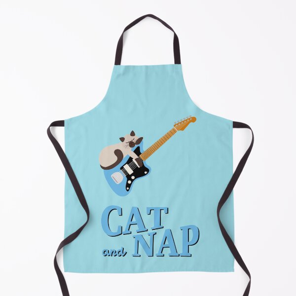 Item preview, Relaxed Cat on Surf Guitar | Siamese | Catnap designed and sold by Fluffy-Vectors.