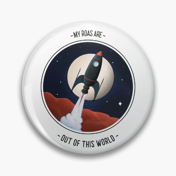 Item preview, My ROAs are Out of This World - Rocket Ship to the Moon designed and sold by RMHTees.