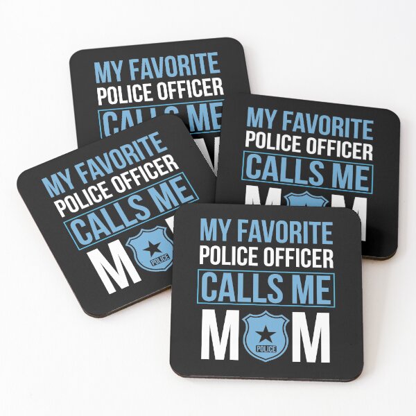 Item preview, My Favorite Police Officer Calls Me Mom designed and sold by Luna1Shop.
