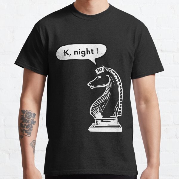 The Knight, funny chess Classic T-Shirt