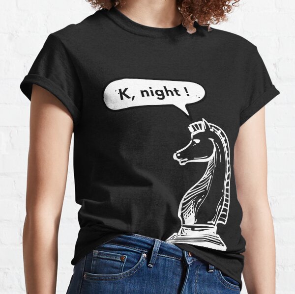The Knight, funny chess Classic T-Shirt