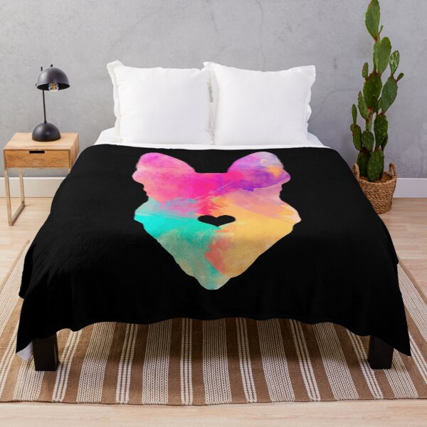 Item preview, german shepherd heart dog art watercolor designed and sold by alaechamlal.