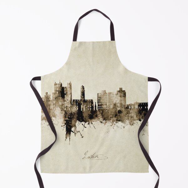 Item preview, Luton England Skyline designed and sold by ArtPrints.