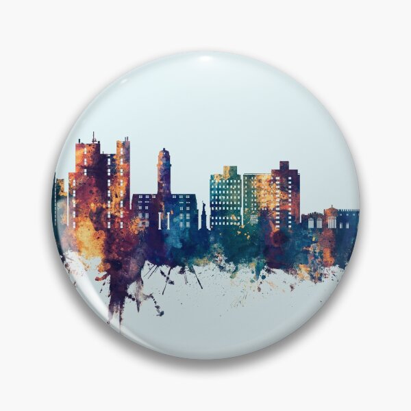 Item preview, Luton England Skyline designed and sold by ArtPrints.