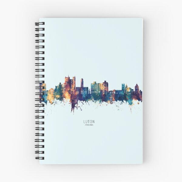 Item preview, Luton England Skyline designed and sold by ArtPrints.
