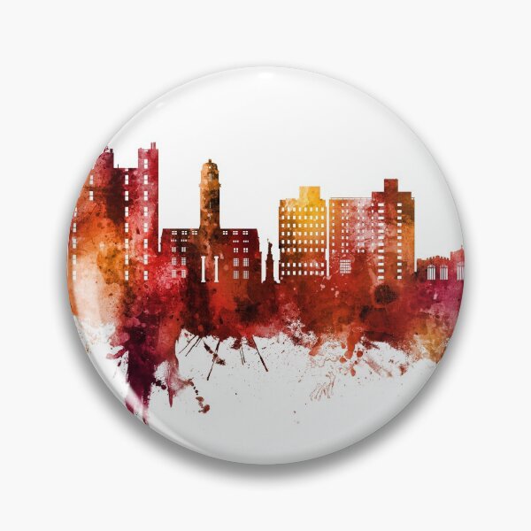 Item preview, Luton England Skyline designed and sold by ArtPrints.