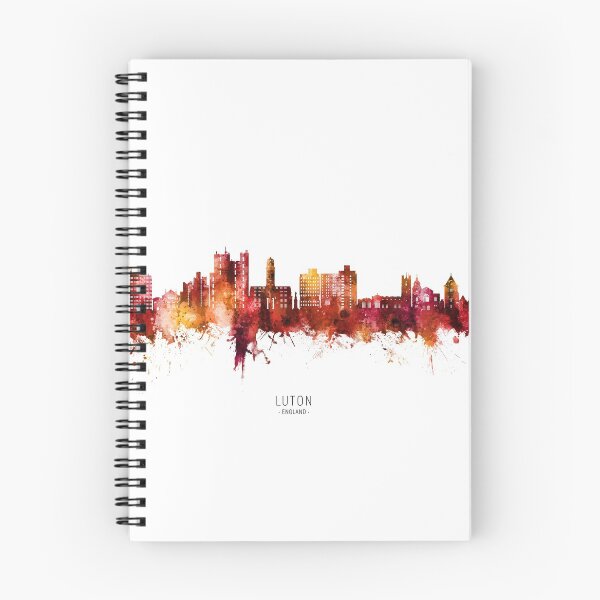 Item preview, Luton England Skyline designed and sold by ArtPrints.