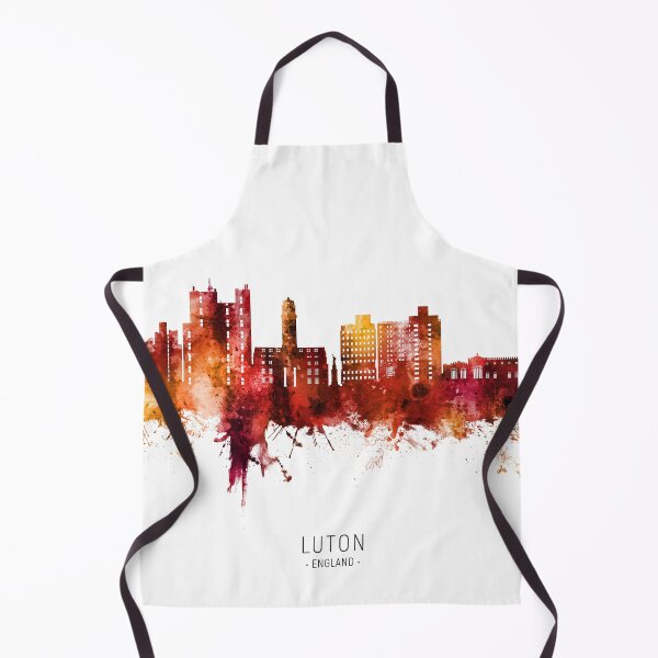 Item preview, Luton England Skyline designed and sold by ArtPrints.