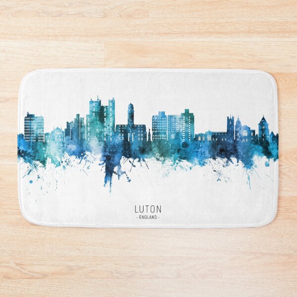 Item preview, Luton England Skyline designed and sold by ArtPrints.
