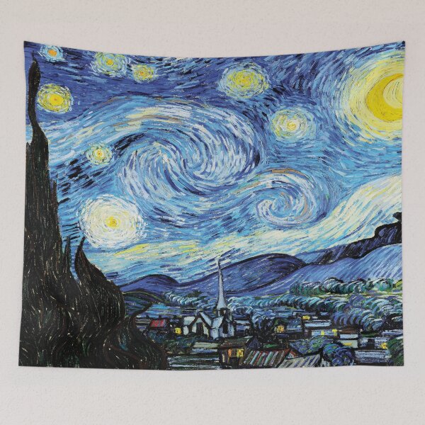 Aperçu de l'œuvre Starry Night by Vincent van Gogh créée et vendue par DragonXX.